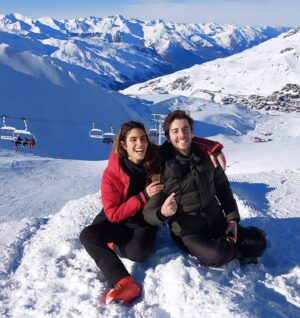 Elena Faliez Instagram - Bol de neige ❄️