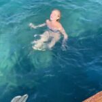 Elena Kampouris Instagram - In my element🐬🌊💙🌊🐬 δελφίνι δελφινάκι the Greek waters always soothe me & make me want to sing!🎶When do you feel in your element?✨✨ #sea #happy #heart #Greece #girl #mood #home #beautiful #blue #summer #fun #love #smile #music #life #live #lifestyle #world #swim #travel #beach #inspiration #health #instagood #dance #sun #vibes #motivation #instadaily #explorepage