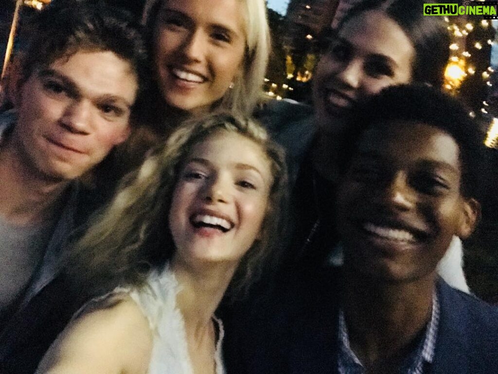 Elena Kampouris Instagram - #throwback 💞💞💞 @sacredlies @facebookwatch #behindthescenes #film #tv #special #family #friends #setlife #forever #smile #happy #community #connect #fairytale #love #good #vibes #positive #cinema #play #top #favorite #best #watch #mustsee #Vancouver #Canada #LosAngeles #Hollywood