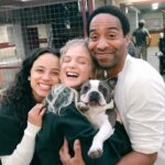 Elena Kampouris Instagram - @sacredlies sandwich💗💗💗❣️take a bite every friday on FacebookWatch😘#BluetheDog #behindthescenes #film #tv #family #setlife #forever #smile #happy #community #fairytale #love #good #vibes #living #movie #BTS #cinema #play #doglover #dogs #top #favorite #best #instagood #instadaily #instacool ‬