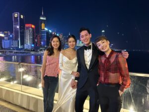 Elena Kong Mei-Yee Instagram - 恭喜晒盛生盛太！祝福你哋白頭到老幸福快樂🎊

#江美儀 #唐詩詠 #麥明詩 #盛勁為