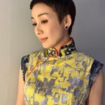 Elena Kong Mei-Yee Instagram - 出席TVB台慶活動，當然要扮靚啦！ 多謝我靚仔化妝師Stephen @stephenmakeup 髮型師 飛髮哥Ivan @ivanlee_ia 靚靚Nail by @nail_nail_hk 特別鳴謝我好朋友James @jt7333 親手一針一線做咗件咁靚嘅旗袍俾我著。 多謝！多謝！