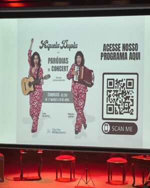 Eliana Guttman Instagram - O melhor dos últimos tempos ! “Aquela Dupla” que a gente sempre amou, agora no #teatrorenaissance . @livialagatto  @resmaciel com direção da MARAVILHOSA @ilana.kaplan . O que mais vc quer pra ser feliz!