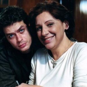 Eliana Guttman Instagram - #tbt com o querido @fabioassuncaooficial no filme Belini e a Esfinge de @tonybellottooficial, com  @malumader e @maristanedresch, Rosáli Papadopol e Paulo Hesse RIP. #doralobo #cinemanacional