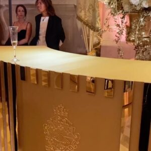 Elisa Bachir Bey Instagram - Gala féerique pour les 125 ans du @ritzparis 💫 #goldtouch #gala 📷 @joannabhmphoto