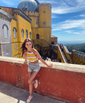 Elisa Bachir Bey Instagram - Magical place #penapalacesintra #regaleirapalace