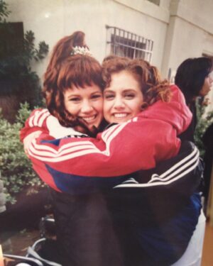 Elisa Donovan Instagram - #tbt - The last time I saw Brittany was at the GLAAD Awards in 2005. We ran into each other on the red carpet, smiling & waving frantically.  Brittany always had the type of energy that made you feel like she was ecstatic to see you. 
Later inside, we chatted briefly and it made me nervous. She was jittery, high strung, unfocused. She blinked a lot and her smile was enormous and strained, as though she had been holding it up for a lifetime and was really screaming on the inside. Her legs were like toothpicks and she kept sort of bending and straightening them sharply in a spasm like way.  I was worried about her. I asked her if she was okay. “Of course!” she quipped a little too quickly. Then someone shuttled her backstage so she could get ready to introduce Liza Minnelli, who was receiving the Vanguard Award. When I went back to my seat and watched her on stage I was alarmed. She seemed so unhealthy to me, fragile and on the brink of snapping.  I felt crazy because no one else seemed to be concerned. She was so full of smiles and still radiating that hummingbird type of energy, fluttering and magical. But something wasn’t right. And why wasn’t anyone helping her?
Several years later when I found out she passed, while it was indeed shocking, it made me sad that I was simultaneously not very surprised.  I immediately thought of that last encounter with her, regretting not having done something. This was a grandiose feeling to have under the circumstances - we were not close, and what could I have done? She was insulated within her own world and I felt like I would have been perceived as an interloper. 
Photographs are funny after someone dies. They suspend the person who is gone in a very different way than those who are not. I look at this photo of the 2 of us from the set when we were shooting Clueless and it reminds me — 

It’s a gift to grow old. 

In honor of the #GLAADAWARDS tonight - I’m thinking of you, Brittany. And applauding all of the beautiful souls being honored there tonight, and all of the beautiful souls we’ve lost over the years who were advocates for equal rights for the #lgbtq community. 🫶💔🕊️ #glaad #brittanymurphy #clueless