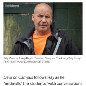 Elisabeth Röhm Instagram - Thanks @entertainmentweekly for breaking the news about my new movie, Devil On Campus, staring the GREAT @billyzane Coming out June 23rd @lifetimetv @lifetimetvpr 
You can read the link in my bio ✨

With these phenomenal young actors who have helped tell the story ✨  @tedrarogers @frankatankk @milesmmerry @erinwxlsh @alexissides @themanuelasosa

This is a deeply personal story we’ve been developing for five years. I went to Sarah Lawrence College and have tremendous empathy for the victims who have shown such strength and resilience. I am honored to tell this story. 🙏❤️

 #directinglife #actorslife #grateful  #comingsoon #tunein #rippedfromtheheadlines #truecrime #tvdrama #movies