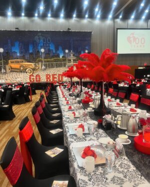 Elisabeth Röhm Instagram - So honored to be the keynote speaker on behalf of @american_heart @goredforwomen ❤️🥰 in honor of my Mother Lisa and Aunt Laurie. Since I lost my beloved Mother and Aunt in their early sixties to fatal heart attacks and experienced the tremendous loss and heartbreak of being left at the age of 36 without a Mama 💔 I’ve dedicated my time to spreading the message that heart disease is the No 1 killer of women and we must educate and advocate on behalf of eachother. Take care of yourselves first, not last. And please support the important work of @american_heart if you can. So grateful to them for their lifesaving  work and impact. Love you, Mom. I’d give anything just to have one more hug from you and a good hearty laugh. ❤️

CPR would have saved their lives. I hope you’ll learn CPR. Be a lifesaver, not a bystander. 

Special thanks to @cvshealth @cvspharmacy ❤️😍 #goredalaska