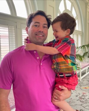 Elise Stefanik Instagram - Happy Father’s Day @mandamatthew ! You light up our Sammy like no one else. We love you to the moon and back 💫 

#fathersday