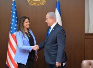 Elise Stefanik Instagram - I had an important and productive meeting with Prime Minister Benjamin Netanyahu today highlighting House Republicans’ unwavering support for Israel, our most precious ally. 

@b.netanyahu’s work with President Trump to bring about the Abraham Accords marked a monumental step toward peace in the region. As Bibi leads @stateofisrael through one of the darkest moments in its history, we must stand unequivocally with Israel against Iran and their proxies who seek to destroy the only democracy in the Middle East.