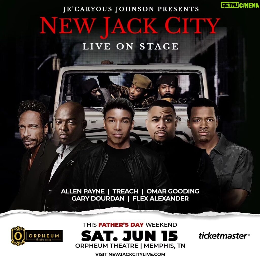 Elise Neal Instagram - The Stage Play of the classic film #newjackcity is coming to @orpheummemphis June 15th during Father's Day weekend, The Film is a classic! And I've heard the stage version is amazing!!! Get your tickets now ! #newjackcity #theater 🎭