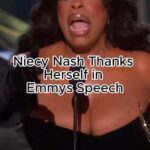 Elise Neal Instagram – Reposted from @enews #NiecyNash thanks herself in #EMMYs speech after winning Outstanding Supporting Actress in a Limited or Anthology Series or Movie. 
(  AND YES !!! “SHE DID THAT ” HONEY !!) 👏🏽👏🏽👏🏽🥂
So proud and happy for @niecynash1 !
And so on point!! People rarely 
 believe  in the potential of black women and it is so important to believe in yourself!!! Look at you @televisionacad WINNER!!!