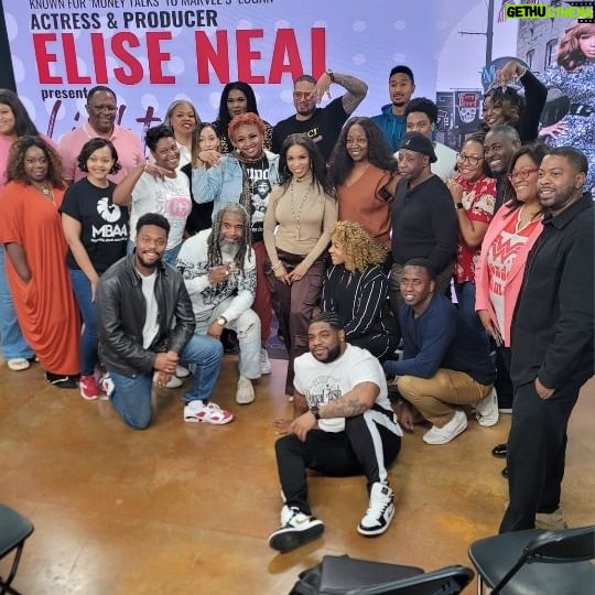 Elise Neal Instagram - When they say ' Build it, the people will come " I hope this is the type " building" they also MEAN! I created #lightscameraaction 🎭 for the actors, and actresses that dream as big as I did here in my hometown Memphis & everywhere .So I could lend my knowledge to those who invested in themselves ( which is 1st step to success 👏🏽👏🏽!!!) After having surge of sign ups, making calls for more chairs for the over the maximum attendees 👀 We started with basics, to everyone getting to do a scene in class. To getting an agent, #acting coach numbers, #photographers for great headshots & everything in between. I went an extra hour long with the event because their excitement got me excited! When I got home , I cried 🥹 * okay partly from all the hard work & exhaustion , but Definately from all those happy faces!! Thank you to all of you !! This is the beginning baby!!🎬🎭 #lightscameraaction #soldout 💃🏾 #futurestars 💫 Thank u @mediamaven901 @spotlightstudiosmem for the hard work bts!!!