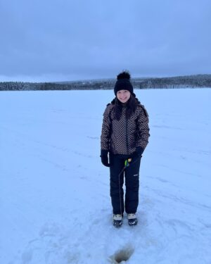 Elisha Applebaum Instagram - Safe to say I’ve had the most incredible time in Lapland. From the moment you land you can feel the heart of the place. Everywhere you turn is beautiful and everyone is so nice!! I loved it, I already miss it and I will be back.

Tip for sleeping in the snow hotel: when going to bed keep one eye and your nose out of the sleeping bag. See picture 2.

Thank you @arcticsnowhotel for making my Lapland dreams a reality 🧊💙