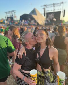 Elisha Applebaum Instagram - GLASTONBURY