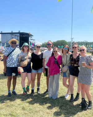 Elisha Applebaum Instagram - GLASTONBURY