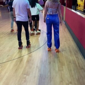 Eliza Bennett Instagram - Bambis on ice 🛼