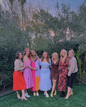Eliza Bennett Instagram - These women 😭 we gathered for the first time in almost 4 years to celebrate one of our best. Our sweet Melissa Hays, gahhhhh we love you. ❤️