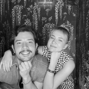 Eliza Bennett Instagram - the perfect sunday with my de la fuente