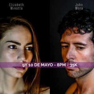 Elizabeth Minotta Instagram - A petición del público extendimos las funciones de
 LA NOCHE DE LOS PRELUDIOS 2.0
(Laboratorio Teatral)
Escrita y dirigida por @moises_ballesteros87
Actuaciones @john.mora_  @elizabethminotta
Próximas funciones  jueves 9 y viernes 10 de Mayo en Bogotá.
@teatro.estudio87
#teatrobogota
#elizabethminotta