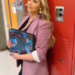 Elizabeth Berkley Instagram - Trapper Keeper brings me right back to my childhood. How about you? #ImSoExcited to share that you can get yours at Walmart stores and online at Walmart.com! #TrapperKeeperAd #TrapperKeeper #TrapperKeeperisBack ❤️❤️❤️