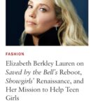 Elizabeth Berkley Instagram - Thank you to @okjanelle for a most meaningful interview for @voguemagazine ! It was one of the rare times that what was in my heart was heard with a level of depth you carry and translated into an article that reflected our authentic conversation. It was a joy. Thank you for honoring my truth. ❤️ (link in bio) 📸: @jeffvespa 💄:@kathleenkarridene 💇🏼‍♀️:@kikihaircutter 💇🏼‍♀️:@traceycunningham (color) 💃🏼:@jeanannewilliams Coat:@ralphlauren Earrings: @anitakojewelry ✨