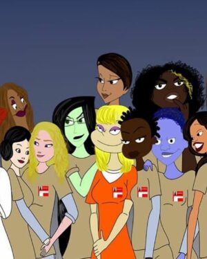 Elizabeth Rodriguez Instagram - Happy Wednesday! Here is some fan art. Not sure who the first artist is and might be missing another one. DM me 💕 Thank you all!!! @erinb.art @wdw.kellsxx @mayliss_art_and_edits_ @lilacshadows @ingridamaraj @gosfanart @victoryvague @araceliadela_creative #oitnb #aleidadiaz #fanart