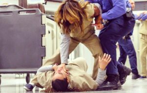 Elizabeth Rodriguez Instagram - #SAVAGE. CAPTION THIS!!! do not mess with Aleida. #oitnb @oitnb #Aleida #savage #beast