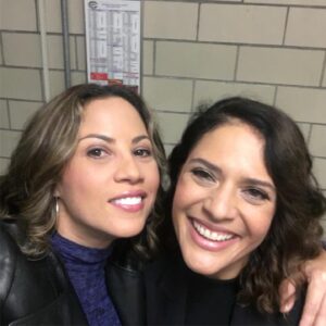 Elizabeth Rodriguez Instagram - In between being devastated over my sister Angela’s death I try to  never miss a  photo op. #swipeleft for more photo ops. PLUS catch me TONIGHT  after episode2 (I’m all over it) on #powerconfidential We had so much fun!!! @power_starz #thefinalbetrayal #photoops #actorslife Also need to thank @misslloren for playing dead for my pic . 😂 @shane_m_johnson could not find one of us together!?! 🥴