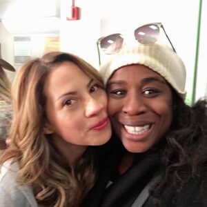 Elizabeth Rodriguez Instagram - Some  behind the scenes season 7 out takes & shenanigans ... and SPOILERS! @oitnb #aleida #aleidadiaz  #fbf #swipeleft #bts