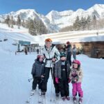 Elizabeth Smart Instagram - Spent a beautiful day on the mountain with my favorite ski buddies!🩵