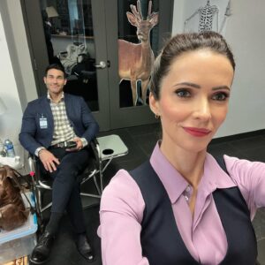 Elizabeth Tulloch Instagram - Some shots from our first week back to work on #SupermanAndLois. #Grimm and #AMillionLittleThings fans, swipe for a surprise 😉