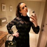 Elizabeth Tulloch Instagram - An ode to my friends from college whom I adore and cherish 2 decades later (and also to my other incredible friends whom I couldn’t have gotten through this year without, and also to the perfect LBD bc why not throw in something else that has always made me feel good). Happy new year, everyone. Sending you all much love, peace, prosperity and good health going into 2024. “To All My Friends” by May Yang (aka Hauntie) That I could be this human at this time breathing, looking, seeing, smelling That I could be this moment at this time resting, calmly moving, feeling That I could be this excellence at this time sudden, changed, peaceful, & woke To all my friends who have been with me in weakness when water falls rush down my two sides To all my friends who have felt me in anguish when this earthen back breaks between the crack of two blades To all my friends who have held me in rage when fire tears through swallows behind tight grins I know you I see you I hear you Although the world is silent around you I know you I see you I hear you 🖤