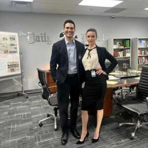 Elizabeth Tulloch Instagram - We know you all love the episodes with flashbacks so our writers delivered. 💞 #DailyPlanet #SupermanAndLois #flashback #throwback