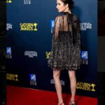 Elizabeth Tulloch Instagram - Thank you again to @saturnawards for such an amazing night. And to @andremakeup & @hellohairbear for glam, the most sparkly dress ever @aliceandolivia @staceybendet, heels @toryburch, skin @theskingirls @vancouvermedicalaesthetician. @suzanne1 for taking great #behindthescenes photos. One of my ride-or-die besties @realbreeturner for being such a fun date. To our FANTASTIC writers and producers and crew without whom this show would never happen. And a special shout-out to our showrunners Todd Helbing and Brent Fletcher who trusted me with the breast cancer storyline last season. And to all of the women I spoke with who were SURVIVORS - I couldn’t have done it without the inspiration and strength I got from hearing your stories. Every single one of you broke my heart and then the stories of your resilience healed it again. ❤️