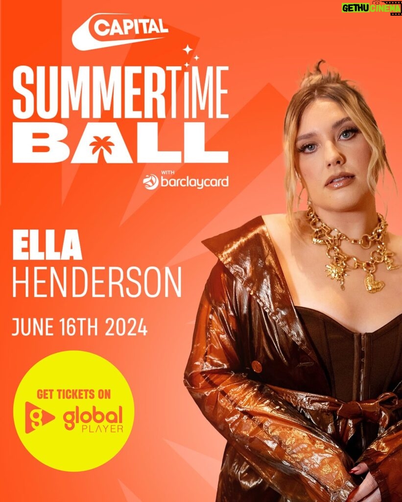 Ella Henderson Instagram - THIS IS NOT A DRILL!! 🚨 I’m performing at @CapitalOfficial #CapitalSTB in bloody WEMBLEY STADIUM 😱 It’s gonna be an insane lineup & I cannot wait to SEE YOU THEREE 💖🙌 E x x x