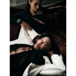 Ella Purnell Instagram - Getting to shoot with THE prince @aaroncmoten 😎 Thank you @elleusa & @ninagarcia for having me & @sharifhamza for the pics!!! Stylist: Jan-Michael Quammie @jan.quammie Hair: Anton Alexander for Kérastase @_antonalexander @kerastase_official Makeup: Grace Ahn at Day One @gracegraceahn @dayone__studio Manicure: Merrick Fisher and Naoko Saita at Opus Beauty @merricures @naokosaita @opusbeauty Production: Production Partners On location: The Hollywood Roosevelt @thehollywoodroosevelt