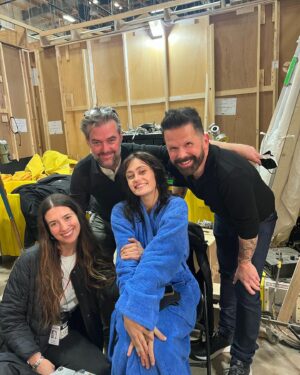 Ella Purnell Instagram - Happy Fallout day you guyyyyyyyyyssss. I’m just so damn happy this show is finally out. Now I get to post all the BTS I’ve been sitting on for 2 years 😈 MostLy, I’m taking today to appreciate all of the incredible, talented and hard working crew that worked on this show. Crews make the movies (and the shows). That’s a fact, and ours took a village and a half- we shot for about 8 months, travelled across the world (all the way to Namibia!), in the hottest AND the coldest weather, with long hours and a big fucking smile on all of our faces the whole way through. It was challenging and bonkers and SO much fun. I am in awe of every single person, and am so grateful for all of the lifelong friends I made along the way. Special shout out to the babes on the second slide, that’s the team that got me through every single day. @lucycobbbs on costume, @mikemakeup on make up and @mitchellbeck71 on hair. I owe you guys so much. I can never thank you enough. ❤️ Also to my insanely badass stuntwoman @hannahscottstunt who made my jaw drop on the floor more times than I can count, had my back through it all, and is an advocate for everyone around her. You light up all the rooms, and put the goofiest smile on my face every day. I adore you. Thank you. 💪🏼 The same to the rest of our wonderful, fiercely talented stunt team - you. killed. it. Especially @hitthemark @action_jason @picsofship and others I don’t have the tags for!!! You know who you are hopefully. Thank you for teaching me so much, making this show so good, and for always bringing the VIBES! I have the coolest friends.  To @carygunnar Vickie and Jamie - sorry for always breaking your genius creations. To our wonderful costume designer, Amy, thank you for your collaboration. Soup, I’m so glad we met. To @amandatenenofficial you are a wonderful friend. To @kohli_calhoun - I wouldn’t be anywhere without you. Our photographer, Jojo and BTS crew @mikkelzall your work is beautiful. @falynhuang on the BALLS AND CHARTS 💕 THERES A MILLION MORE PEOPLE I HAVE TO THANK, and it will still never be enough. I haven’t even started on the cast and creators! Luckily, there’ll be many more posts to come 😉 This one’s for the crew 🥂