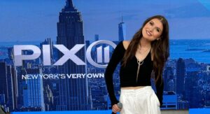 Elle Winter Instagram - Such a fun morning performing “Yeah, No” on @pix11news 🤍 thank you for having me and surprising me with footage of my 13 year old weather forecasting skills🤣