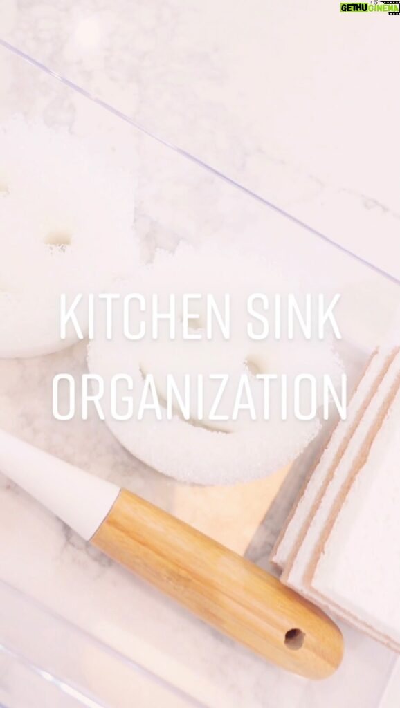 Elle Fowler Instagram - Underneath my kitchen sink needs some attention! Everything is linked in bio under “Kitchen Sink Organization” #restock #organizedhome #organize #restockasmr #satisfying #amazonfinds #kitchensink #organizing #organizewithme @methodproducts @amazonhome @scrubdaddy