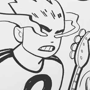 Ellen Wong Instagram - Last chance to win an original #ScottPilgrim drawing by @radiomaru! Go to www.waterforpeople.org/pilgrim, become a monthly donor, and you'll be entered into Monday's raffle for the drawings. Support this vital cause and get some great art out of it too! Also how cuuuute are Knives and Ramona here 😭😝