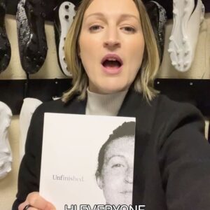 Ellen White Instagram - I released my autobiography today but it wasn’t the full story, it was Unfinished. Swipe to find out why… 

To find out how @ee are helping young women tackle online hate - search EE LearnSmart

#UnfinishedStory #AD
