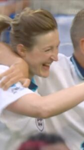 Ellen White Instagram - ELLEN WHITE MAKES SOCCER AID HISTORY! First female goal scorer ✅