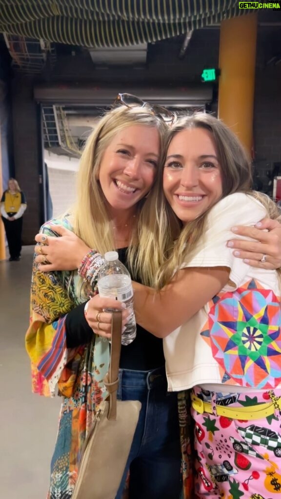 Ellie Holcomb Instagram - Y’all. I went to the @lauren_daigle show in Nashville w/ my precious friend and manager @samantha797 tonight, and we had the best time ! @blessingoffor opened and is NOT to be missed , and we danced and laughed and cried the night away as Lauren and her expansive spirit, legendary voice, and epic band , invite every human in the crowd to bring their one , colorful, beautiful/broken, life and story to hold it up to the light of the love of God and be fully present in a night that will never happen exactly the same anywhere else . It was amazing !! And at the Nashville show alone, there were over 700 children sponsored through @childfund !! I cried and might have even cussed in holy wonder at the beauty of an arena in Nashville connecting with kids all over the world to bring our stories together to the light and love of God. All of this to say, do NOT miss the @lauren_daigle Kaleidoscope Tour, and I cannot believe I’ll be joining the fun opening on this tour, so maybe especially don’t miss the shows I am on b/c I am gonna be cloud nine level of excited & I want to see YOU there ! Dates and tix in my profile ! Thanks for your kind words that you spoke to me during your set , LD. 🥹🤍✌🏼🌈 I love you to the moon and back and cried and sang along to the song we got to write together , “Be OK”, and danced and sang along to all your other incredible songs. Big fan of who you are, who God made you to be , and the bigger story you invite us all into with your Louisiana flare for hospitality and warmth. You put your whole self into making a big ole pot of delicious musical gumbo ,and you serve it up with a smile to anyone who’s hungry. Press on, sister . So pumped to hang on the road soon. And thank you @maddjett and team for always making us feel welcomed into the beautiful circle.
