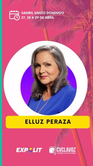 Elluz Peraza Instagram - 🤩🕺🏽🙌🏼🔥 Nos acompañará @elluzperaza , quien fue Miss Venezuela, actriz y nos estará acompañando en la #AcademiaCVCLAVOZ  @cvclavoz 

¡Ayúdanos a darle la bienvenida a #Expolit2023! 😎🥳⤵️

Para ser parte de Expolit, adquiere tus boletas [TODO INCLUIDO] en www.expolit.com 🚨 ¡CUPO LIMITADO!

#expolit #evangelismo #historia #misiones #grancomisión #unomás #invitadosaexpolit #latinos #convencióncristiana #christianconvention #latinoamérica #latam #expolit2023 #legacy #lateologíadelacalle