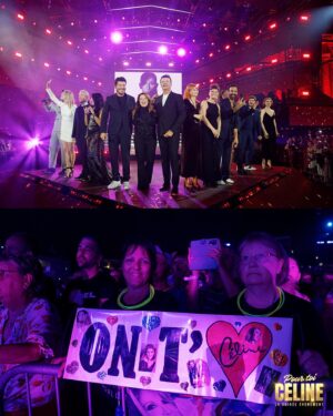 Élodie Frégé Instagram - Sur M6, on célèbre la plus grande artiste francophone de tous les temps : @celinedion ✨
Sa famille, ses musiciens et de grands artistes se sont réunis, chez elle, au Québec ❤️

#PourToiCéline : la soirée événement, vendredi 15 septembre à 21.10, sur M6 ! 
📸 Yan Turcotte