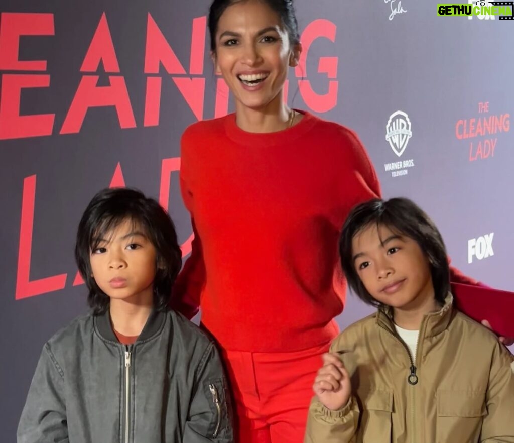 Elodie Yung Instagram - Last night celebration of Season 3 of @cleaningladyfox ❤️ Love these guys! Don’t miss out the Premiere tonight on @foxtv and the next day on @hulu @hbomaxes Thanks @cedricjolivet @clarissanya best beauty team ever. And @dereklam for the cool look!