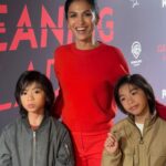 Elodie Yung Instagram - Last night celebration of Season 3 of @cleaningladyfox ❤️ Love these guys! Don’t miss out the Premiere tonight on @foxtv and the next day on @hulu @hbomaxes Thanks @cedricjolivet @clarissanya best beauty team ever. And @dereklam for the cool look!