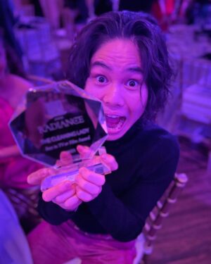Elodie Yung Instagram - Thank you @capeusa @janetyangofficial @juliasgouw for honoring us with this incredible award! #radiance @cleaningladyfox
